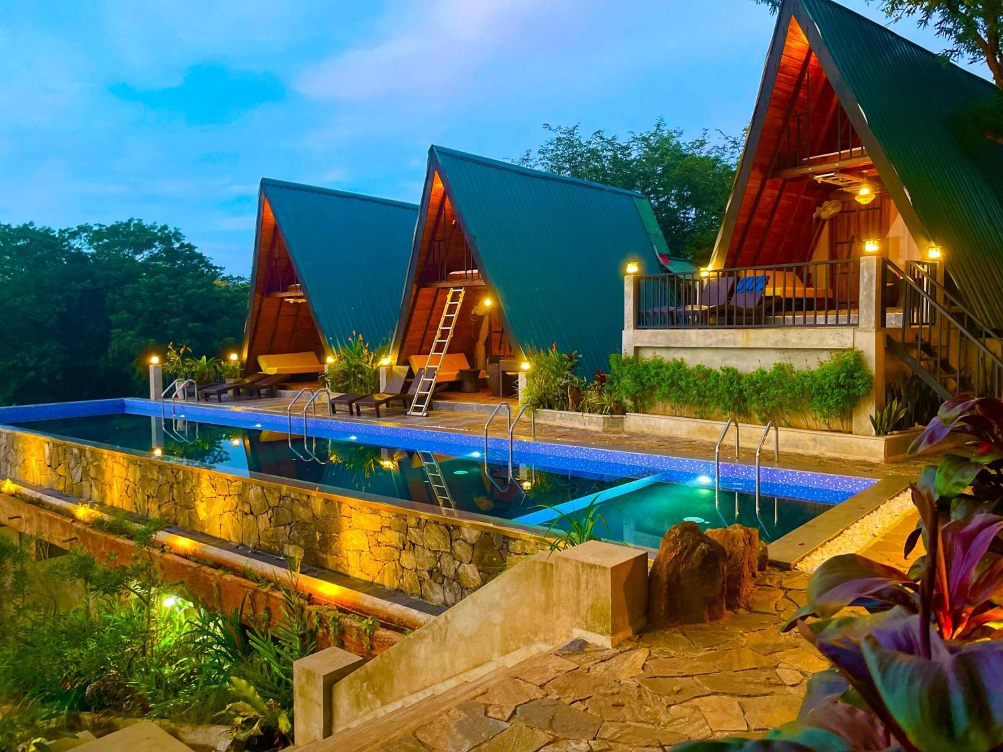 Sundown Lake Hotel & Spa Habarana Exterior photo